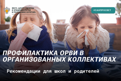 Профилактика ОРВИ в организованных коллективах: рекомендации для школ и родителей